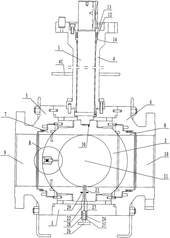 Ultra-low temperature ball valve