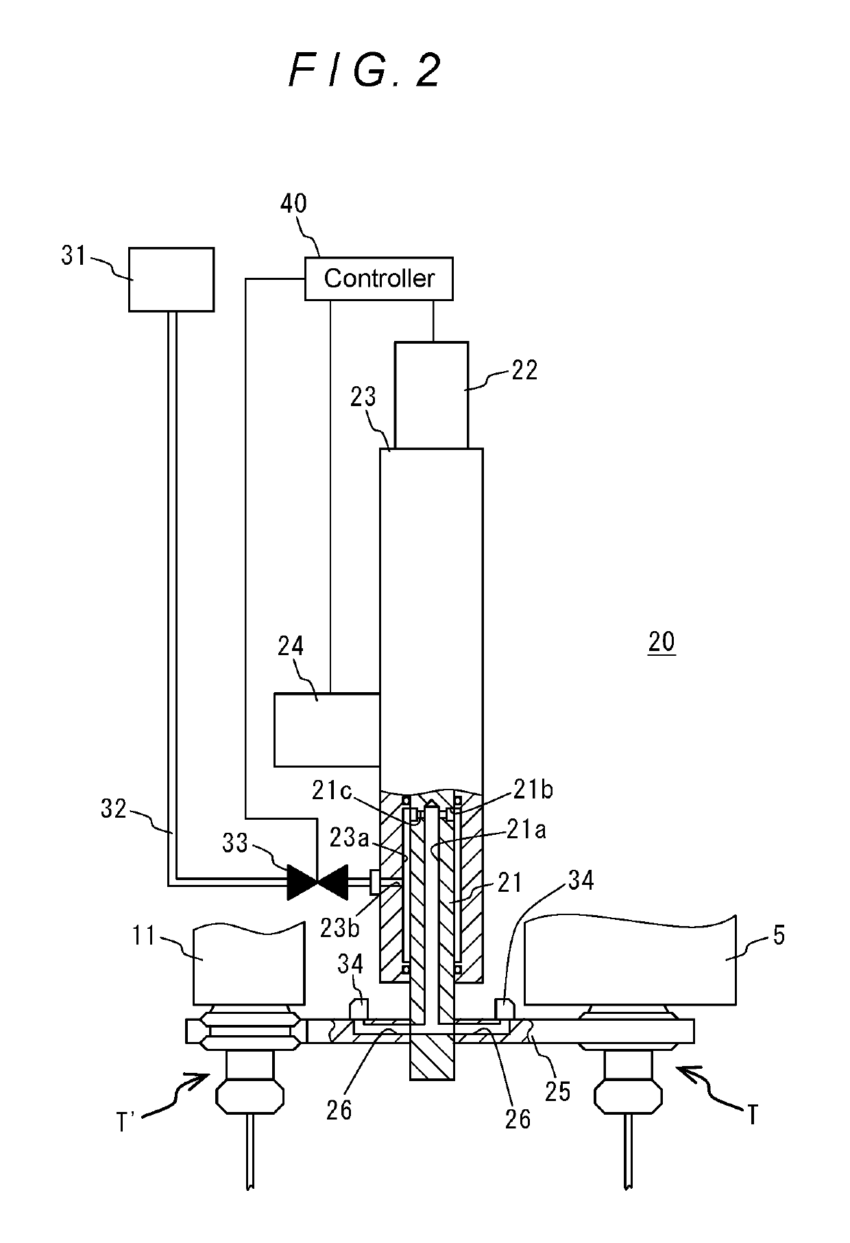 Tool changing method and tool changer