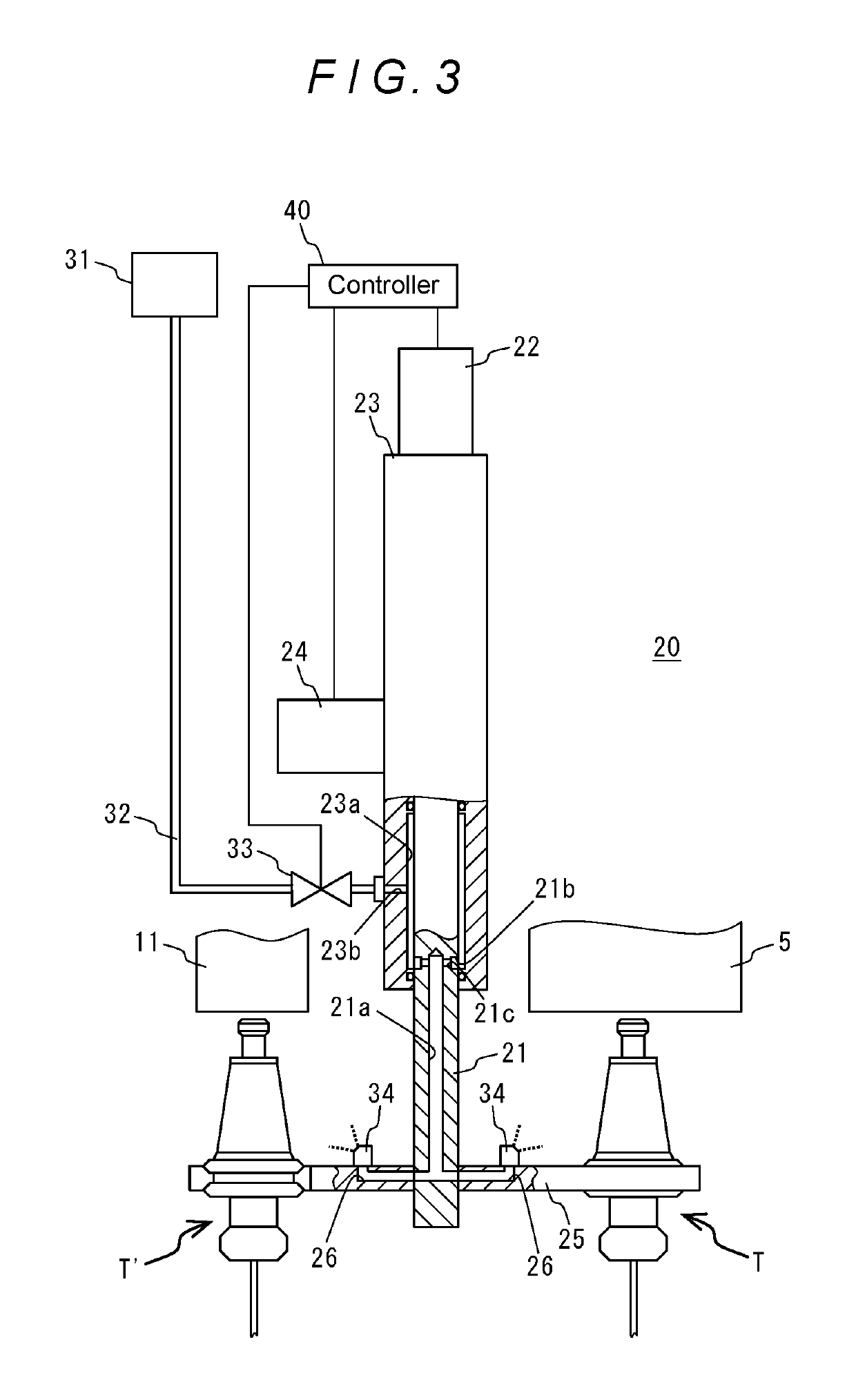 Tool changing method and tool changer