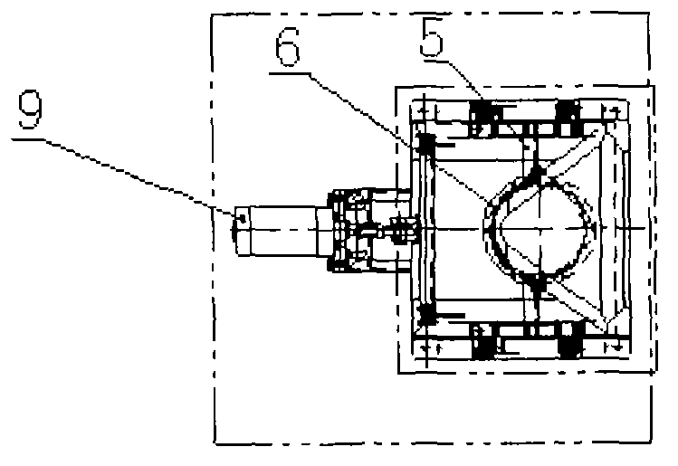 Dust suction device for horizontal centrifugal casting machine