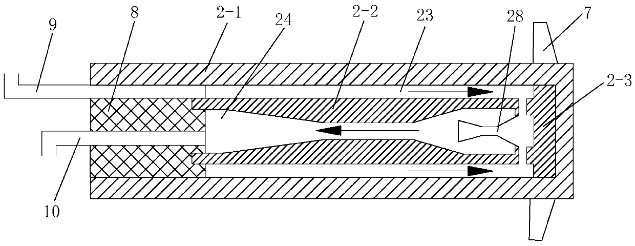 Movable local cooling and dehumidification device for mine