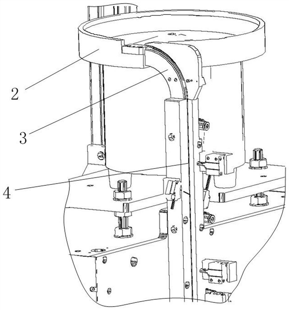 sot shape integrated circuit chip test and sorting device