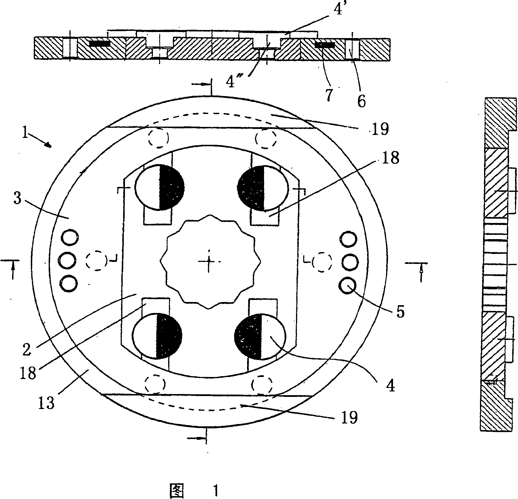 Cutter head for a meat cutter