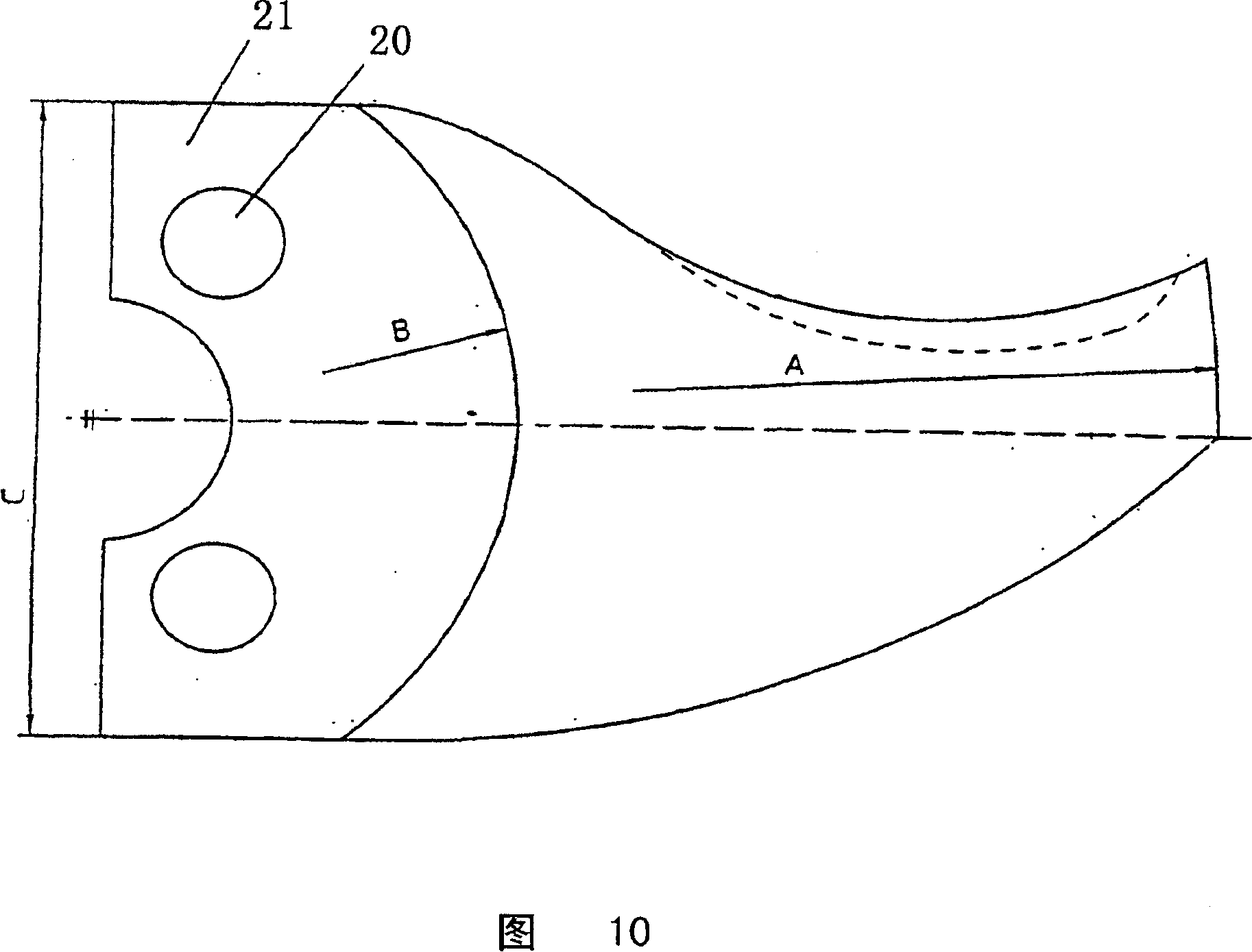 Cutter head for a meat cutter