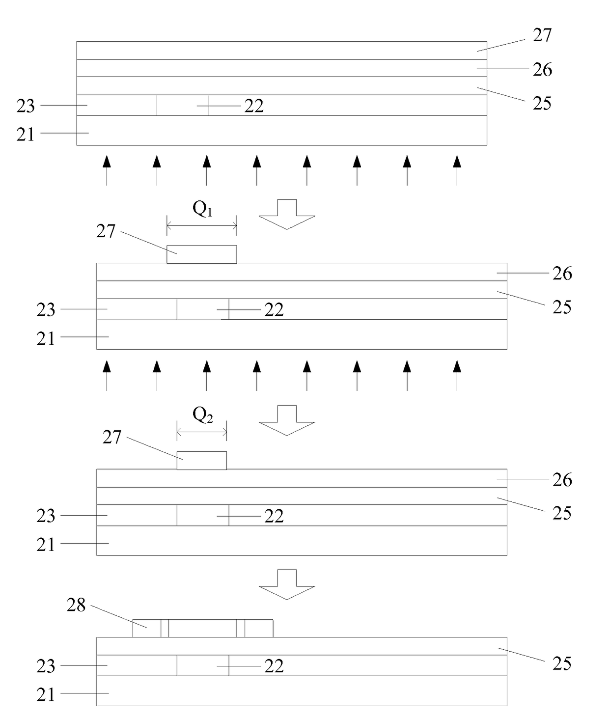 Ltps array substrate and method for producing the same