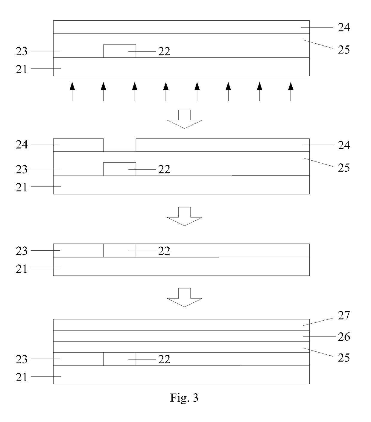 Ltps array substrate and method for producing the same