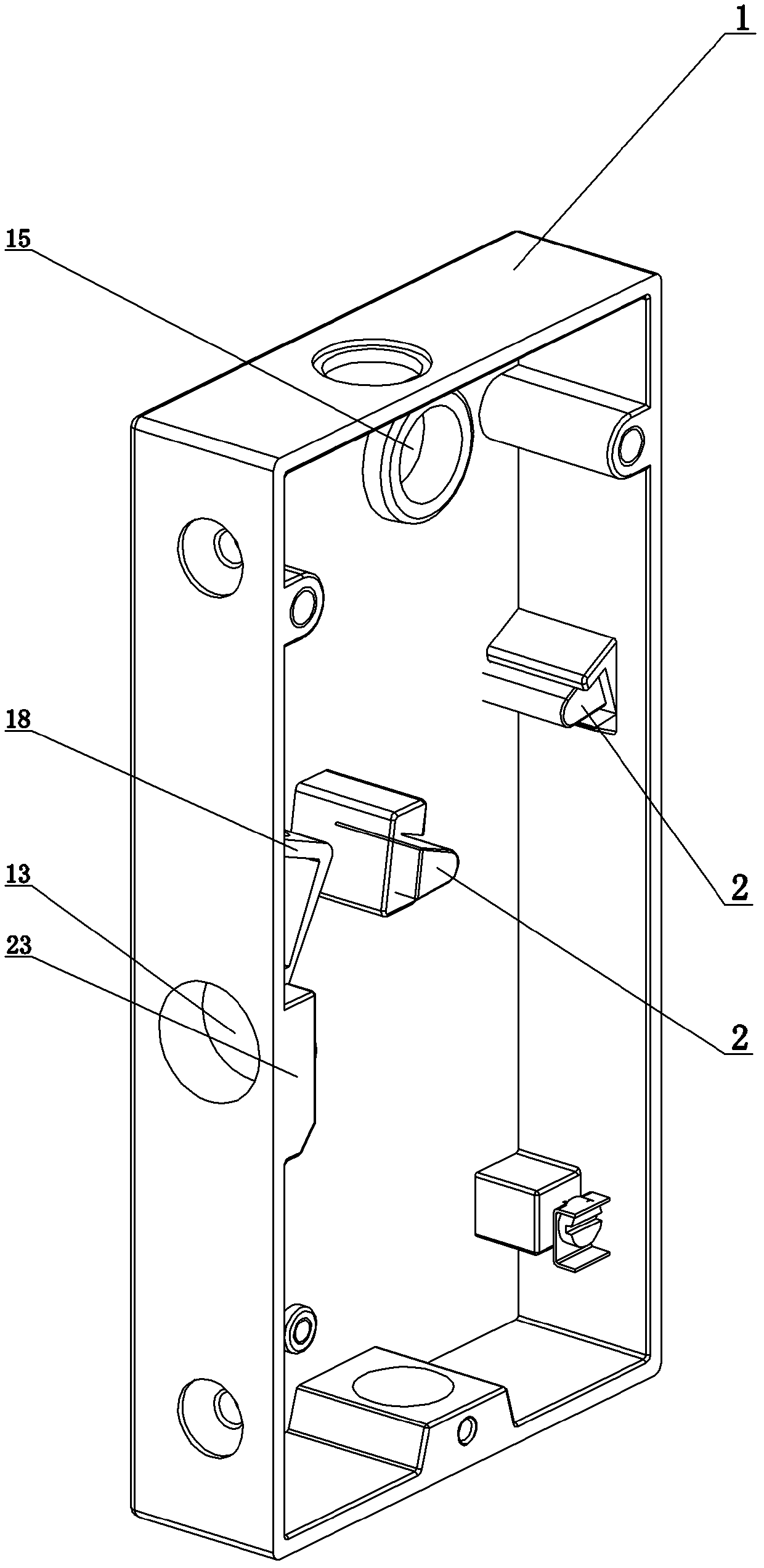 Elevator door lock switch