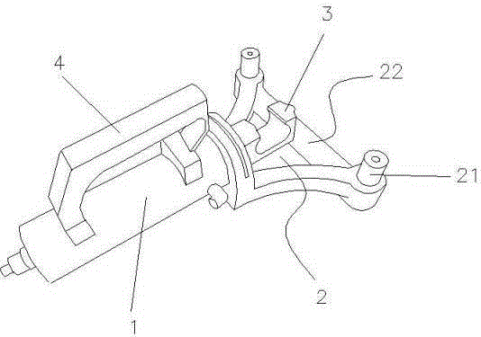 Hydraulic bending straightener