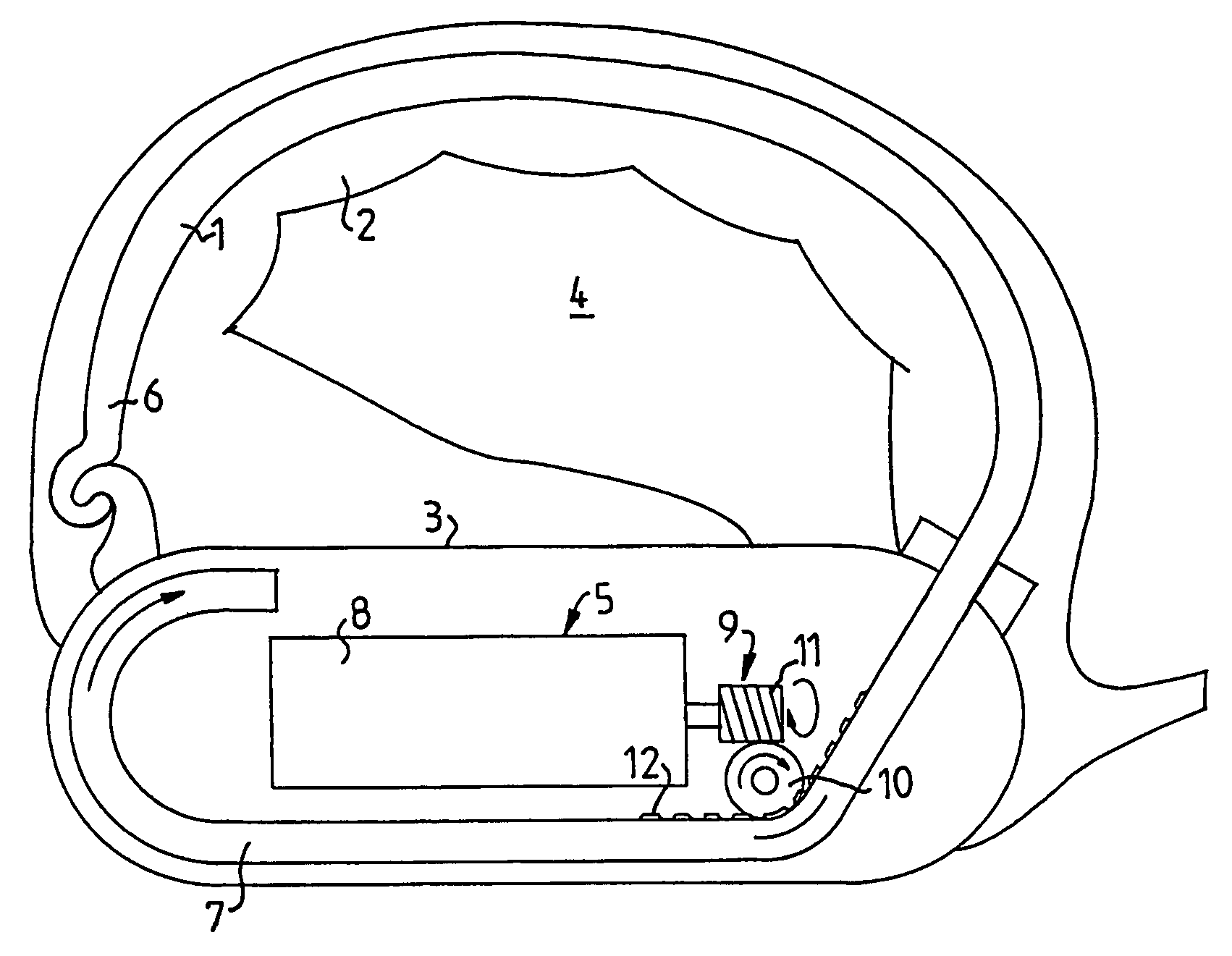 Careful impotence treatment apparatus