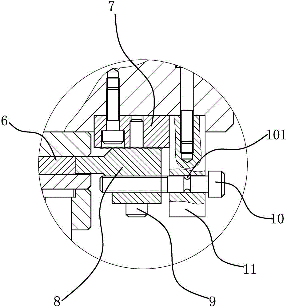 A Punch Position Adjustment Mechanism in Continuous Drawing Die