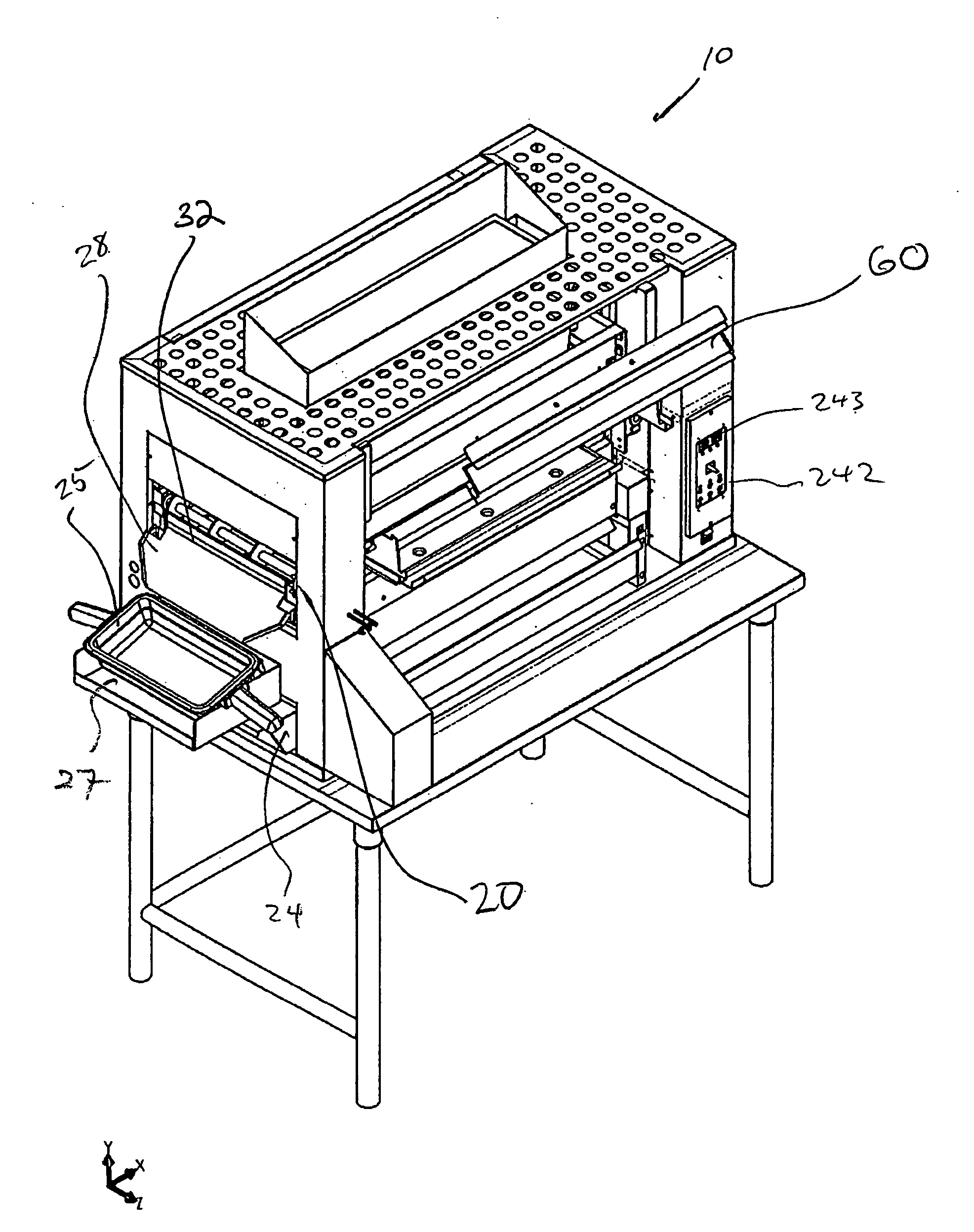 Automatic broiler for variable batch cooking