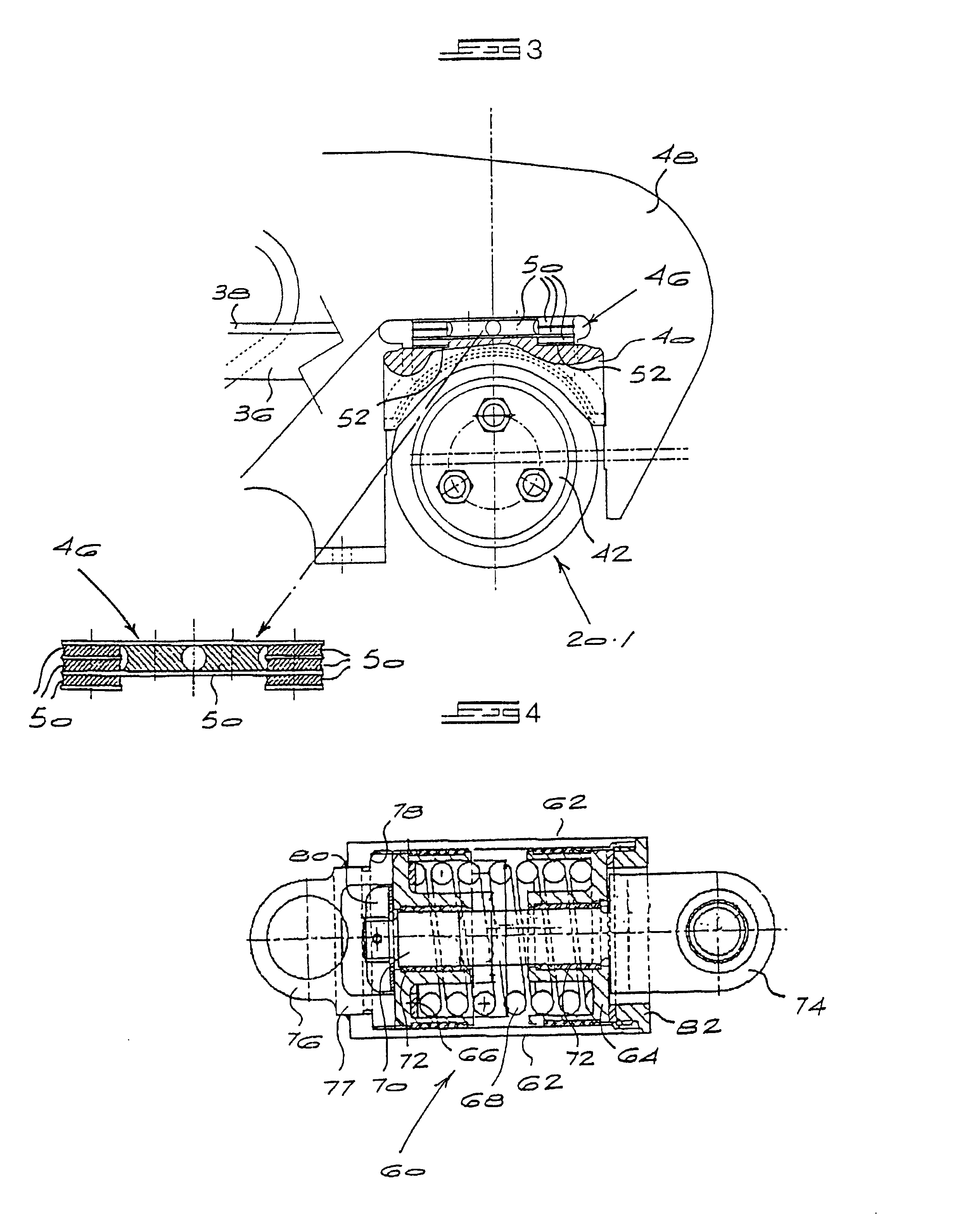 Self-steering bogies