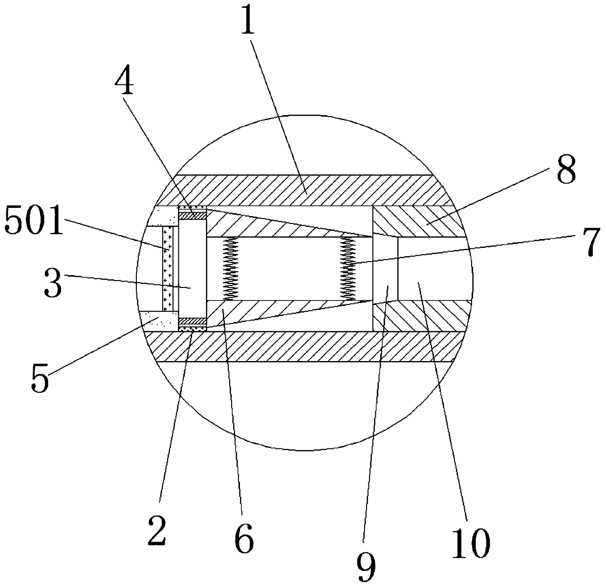 Extractor for foreign matter in ears, nose and throat