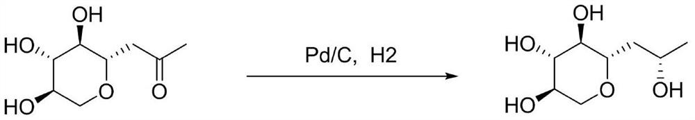 Improved synthesis method of cosmetic active ingredient boehine