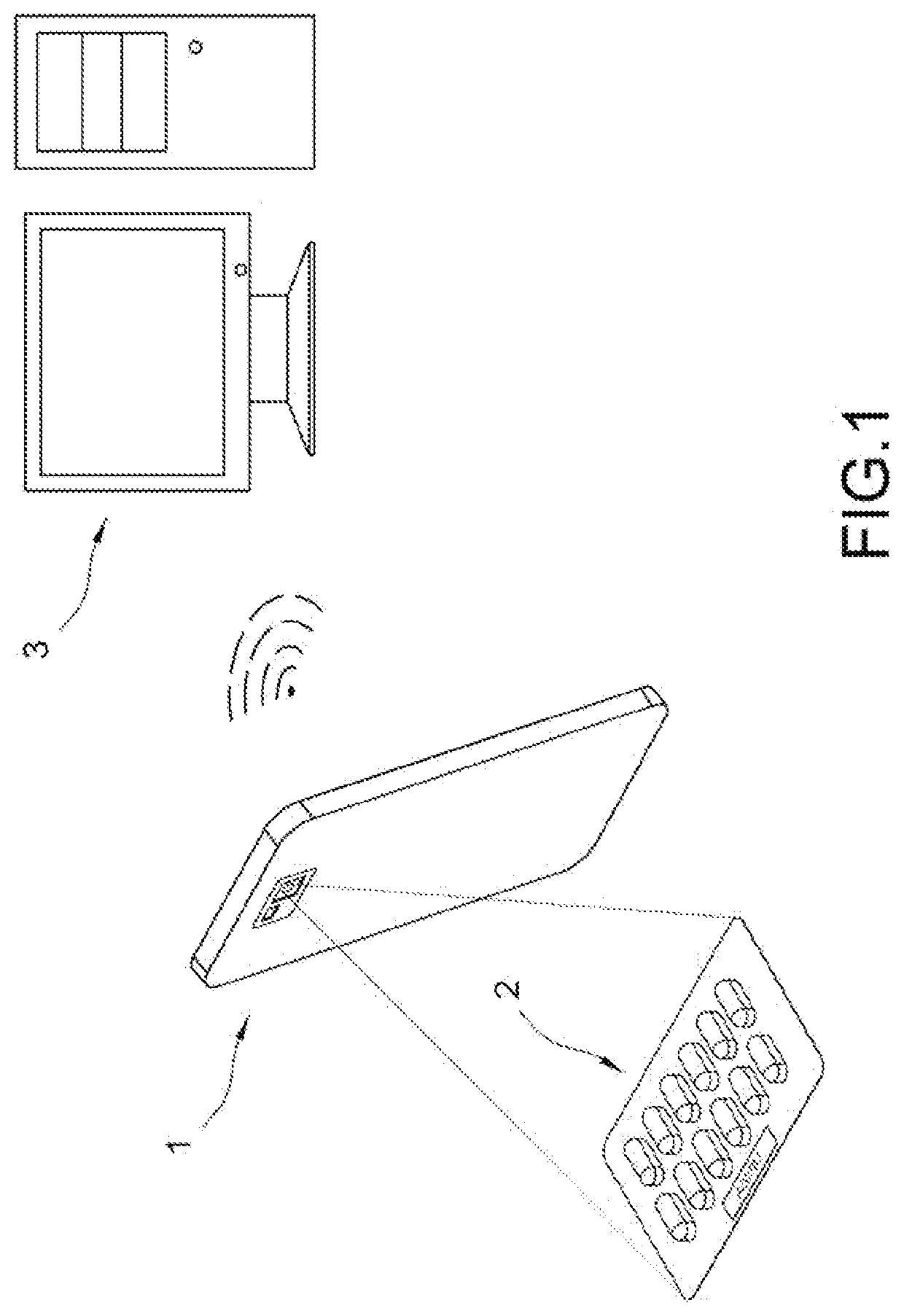 Method of monitoring medication regimen with portable apparatus