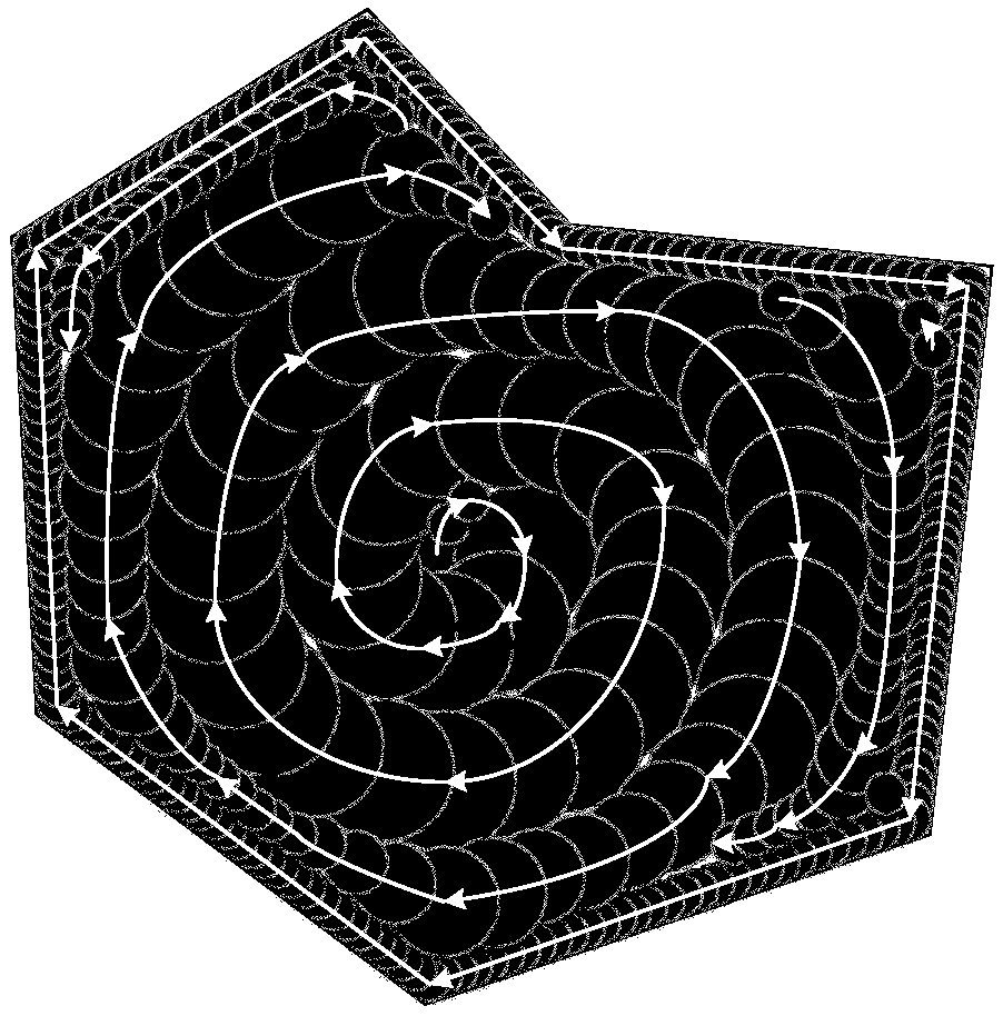 3D photocuring dynamic focusing self-adaption light spot printing method