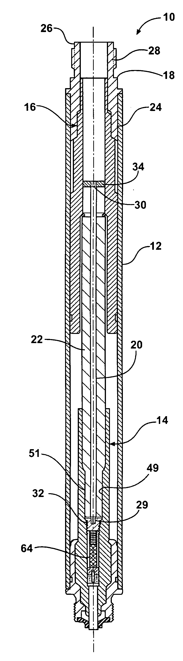 Extension spark plug