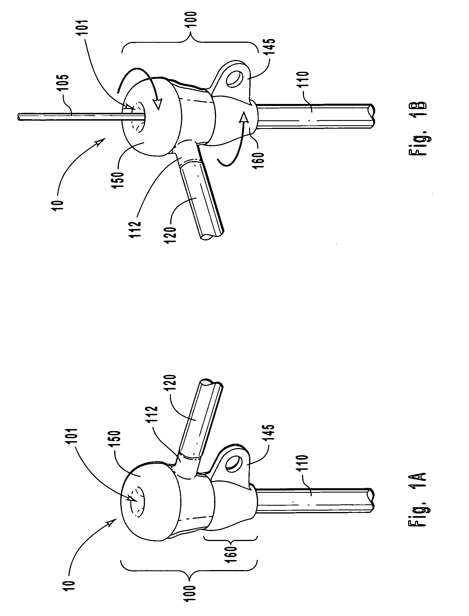 Rotatable suture ring