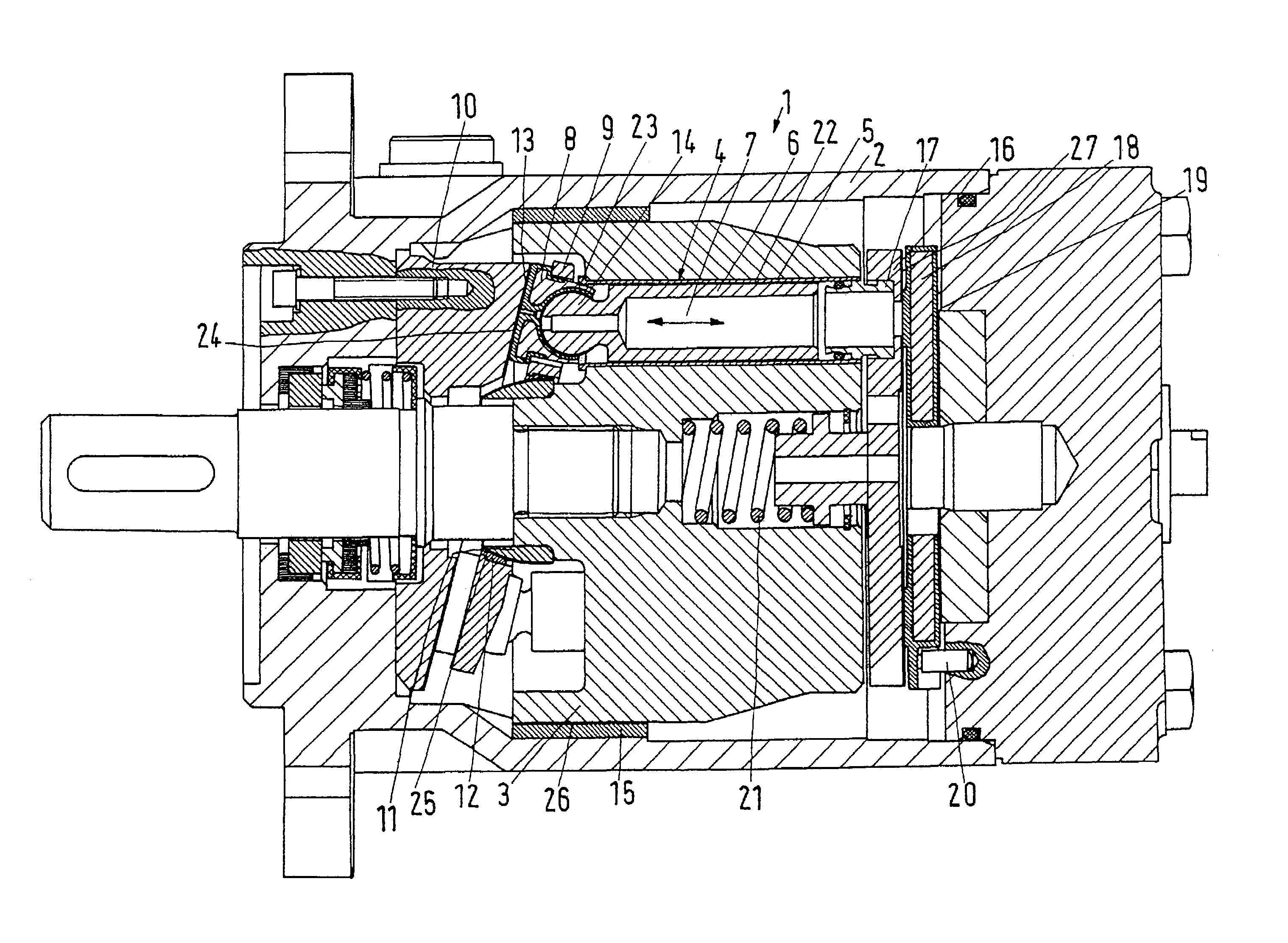 Water-hydraulic machine