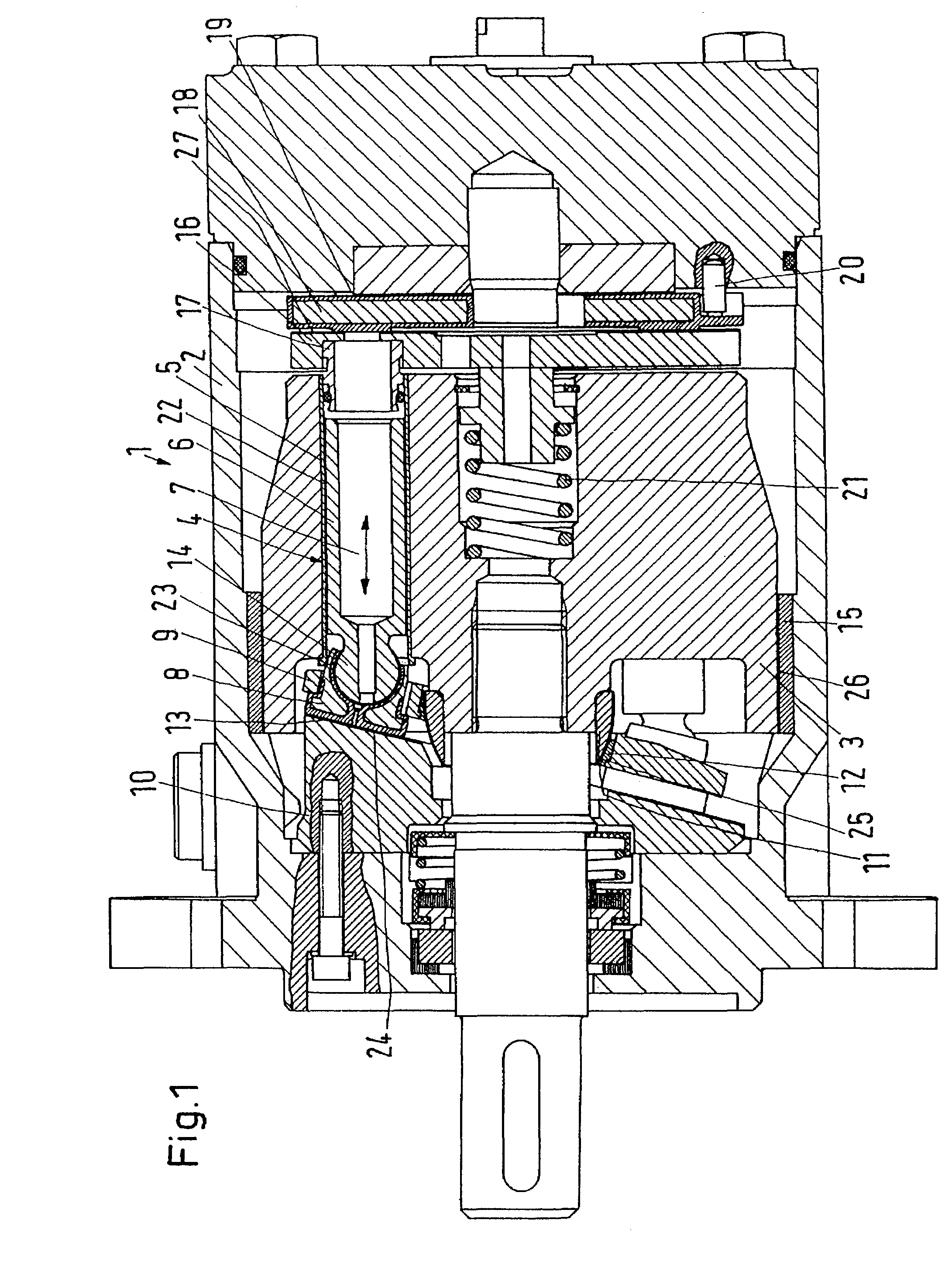 Water-hydraulic machine