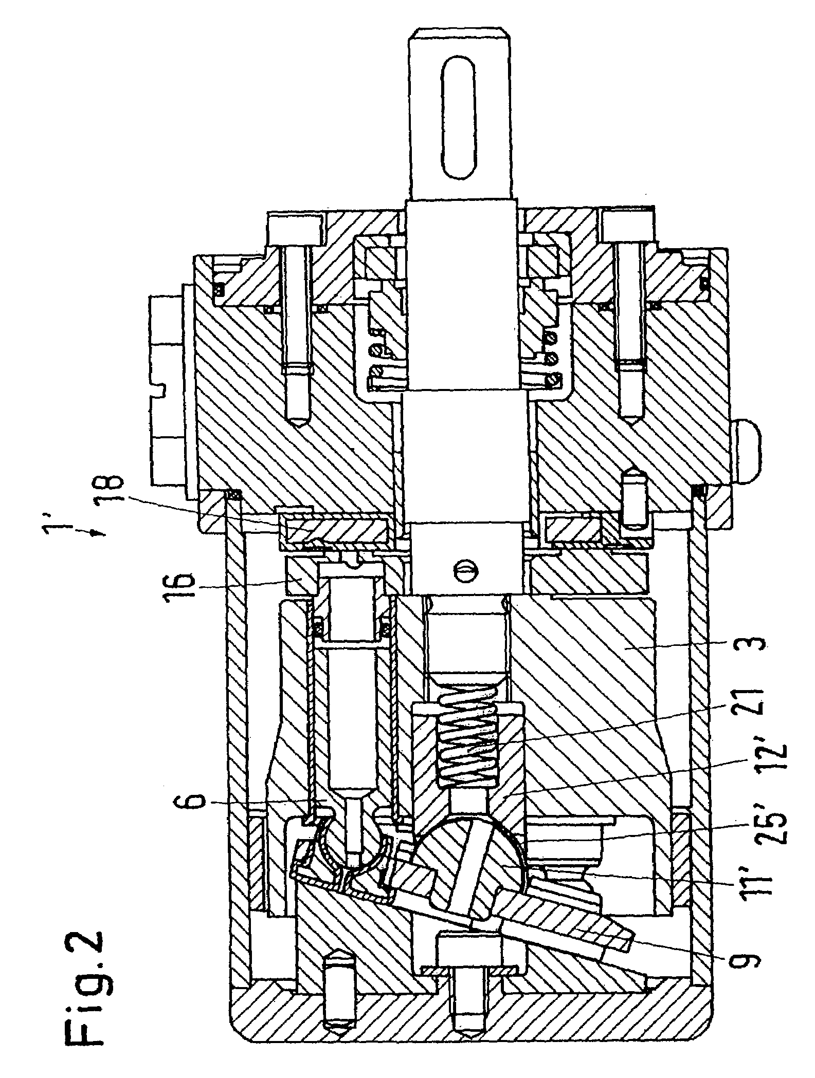 Water-hydraulic machine