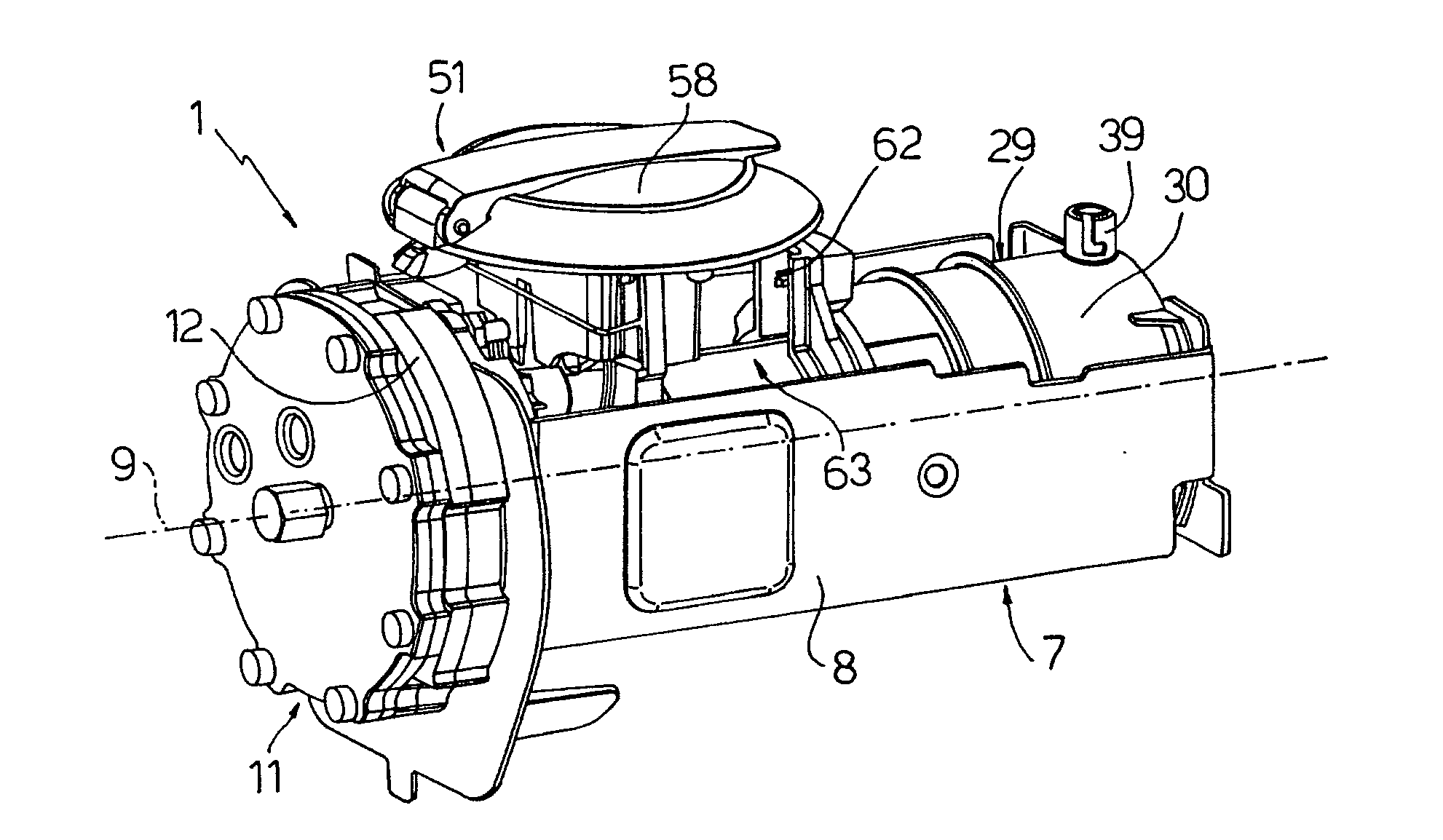 Method of making a beverage from powdered material in a sealed capsule