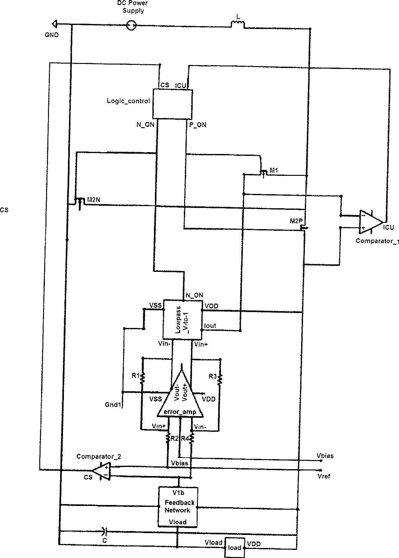 Pulse-frequency modulation DC/DC booster converter