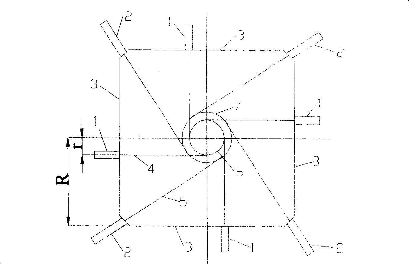 Combustion method of anthracite coal