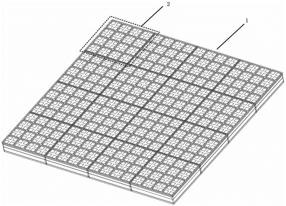 Sheathed millimeter wave satellite communication phased array antenna