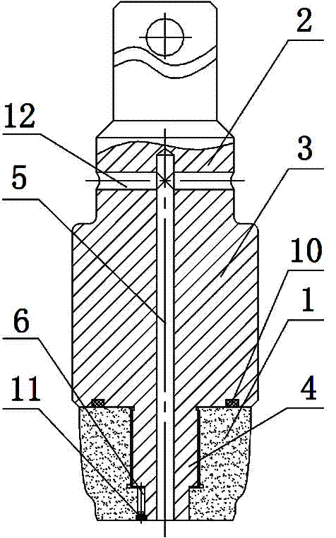 Novel valve needle of pressure control drilling throttle valve