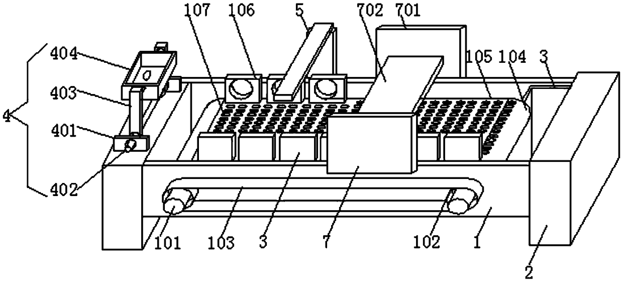 Volume reduction device for recycle treatment of waste ring-pull cans