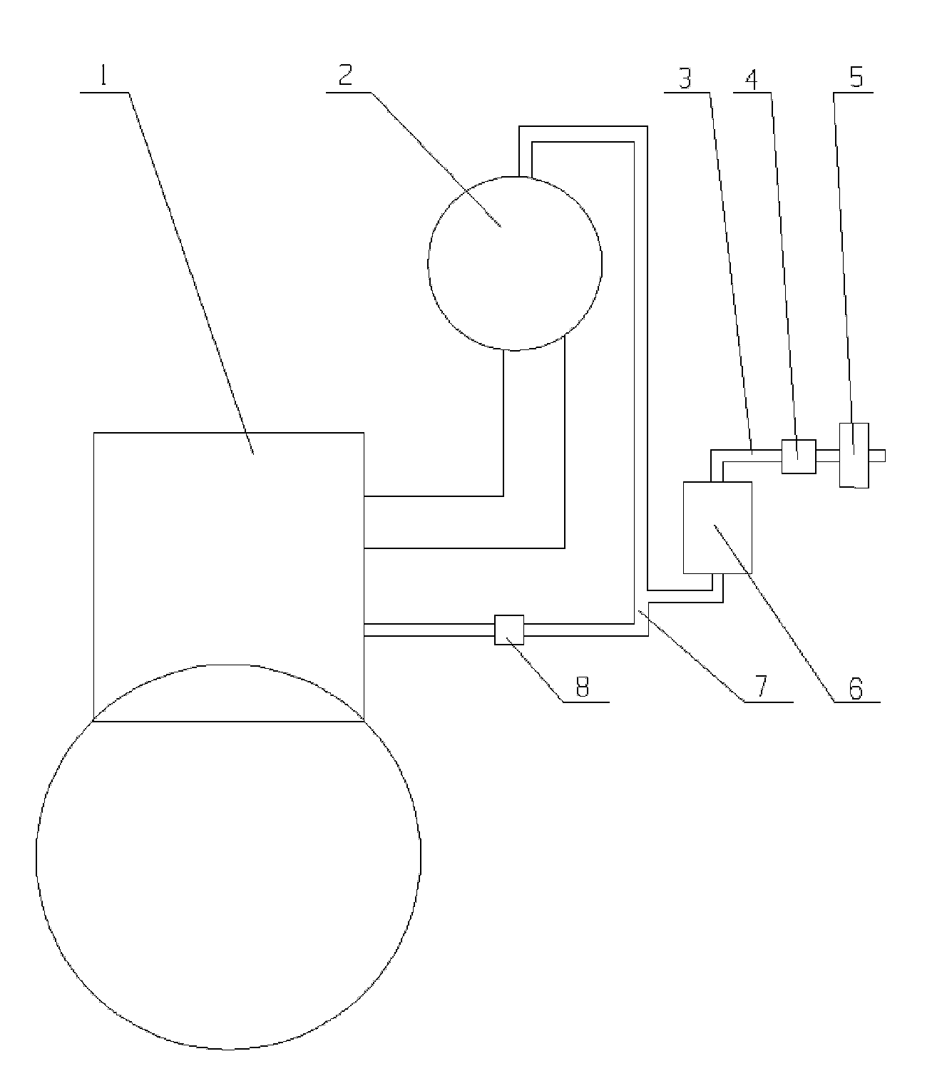 Fuel cut-off protection device for turbocharger