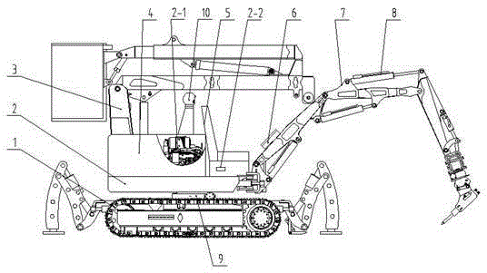 Emergency rescue robot