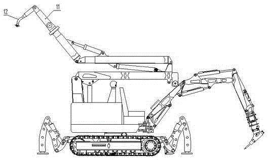 Emergency rescue robot