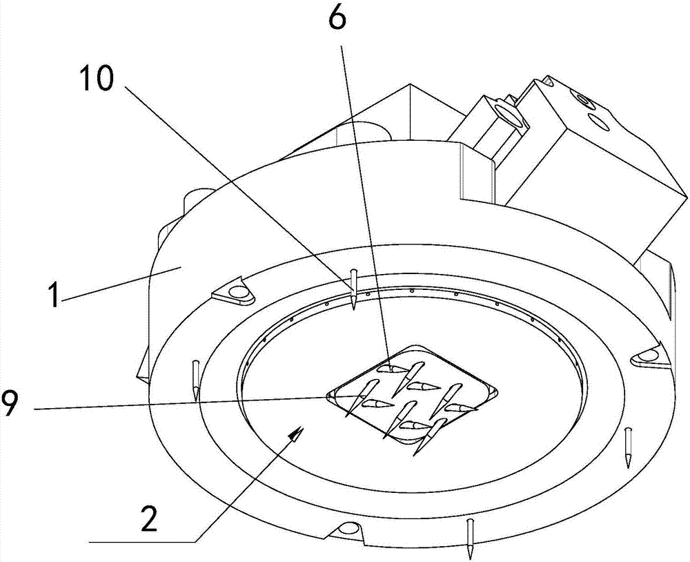 Vacuum adsorber for adsorbing breathable product