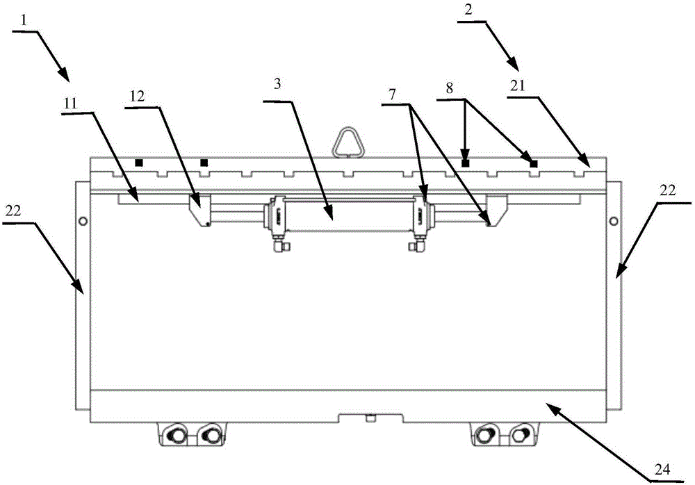 Suspended high-reliability side shifter for forklift