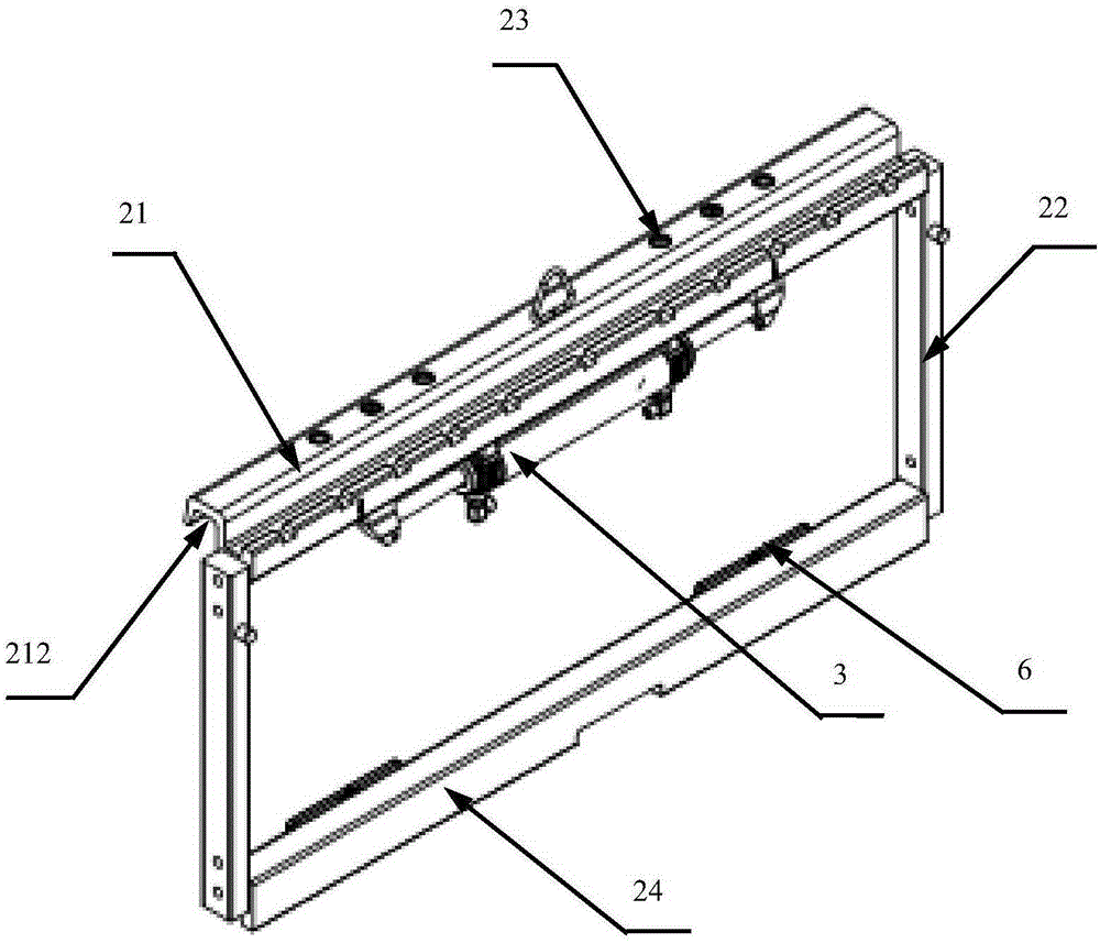 Suspended high-reliability side shifter for forklift