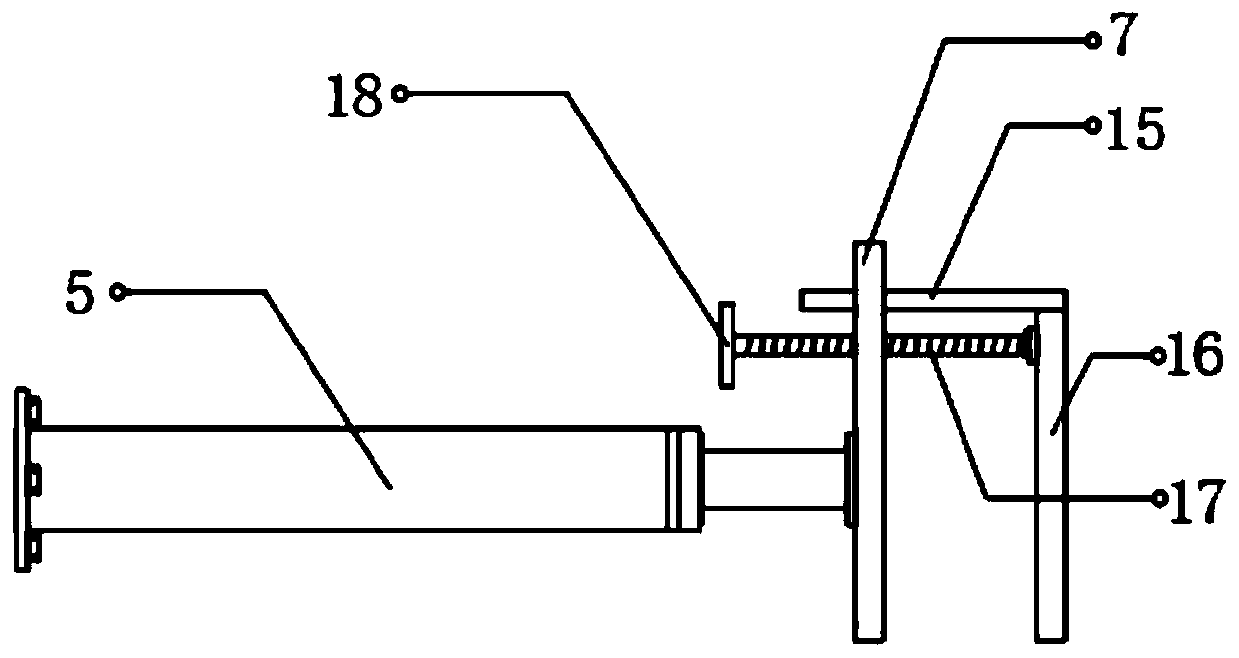 Fixing device for electric power instrument