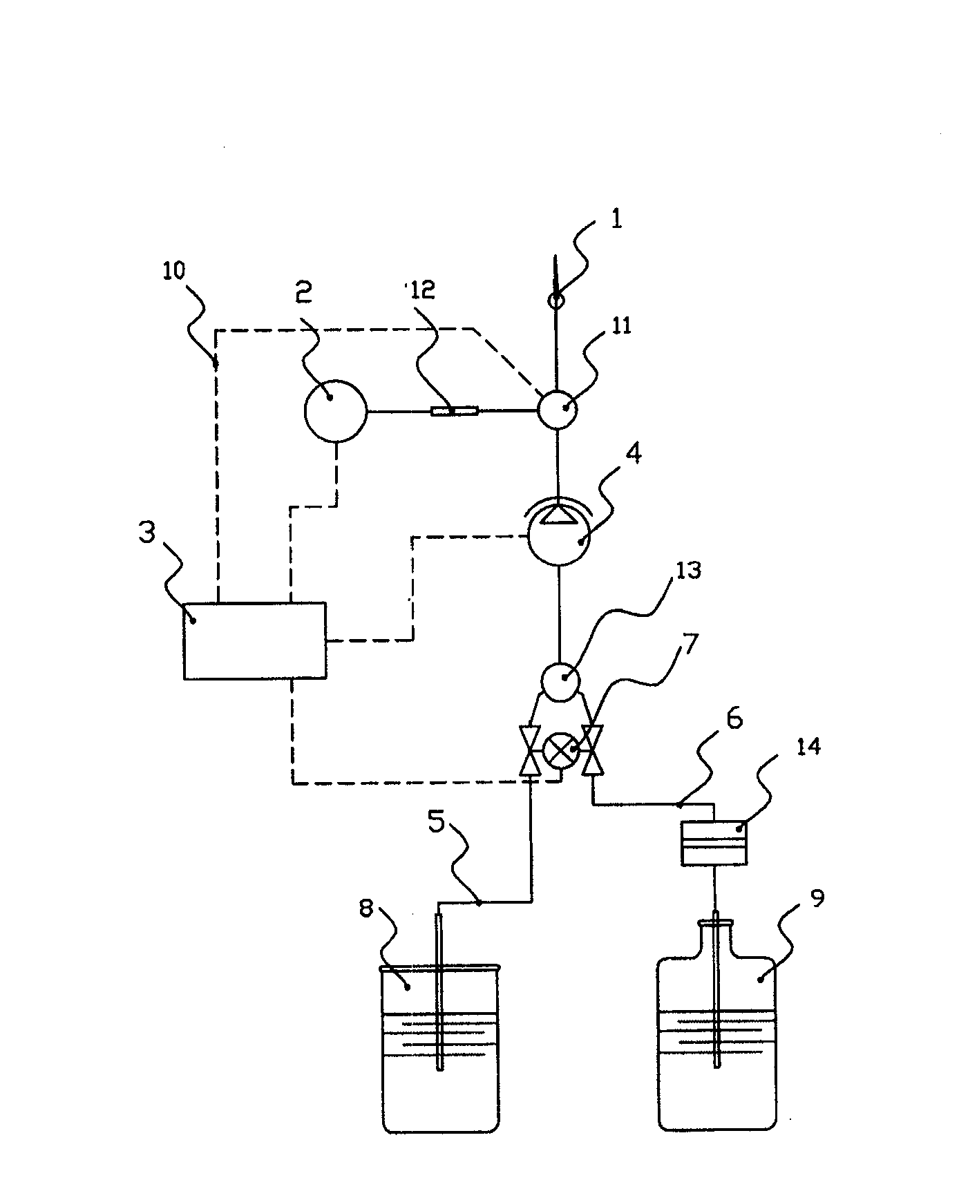 Cerebrospinal fluid external displacement instrument