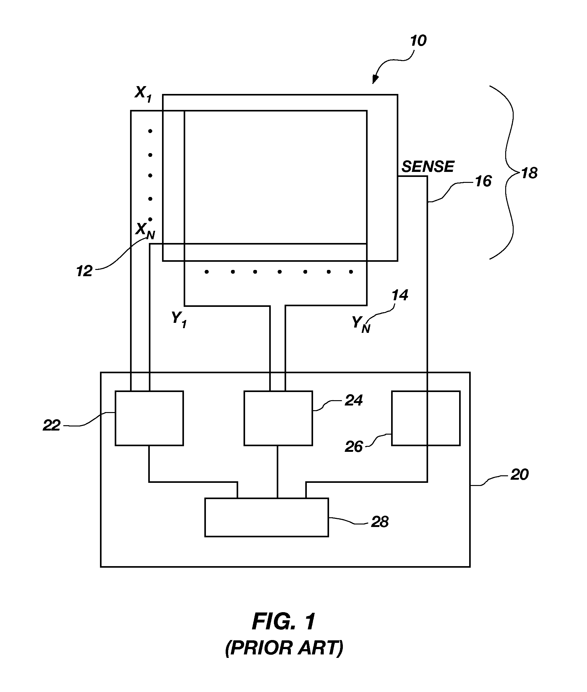 Reduction of noise and de-ghosting in a mutual capacitance multi-touch touchpad