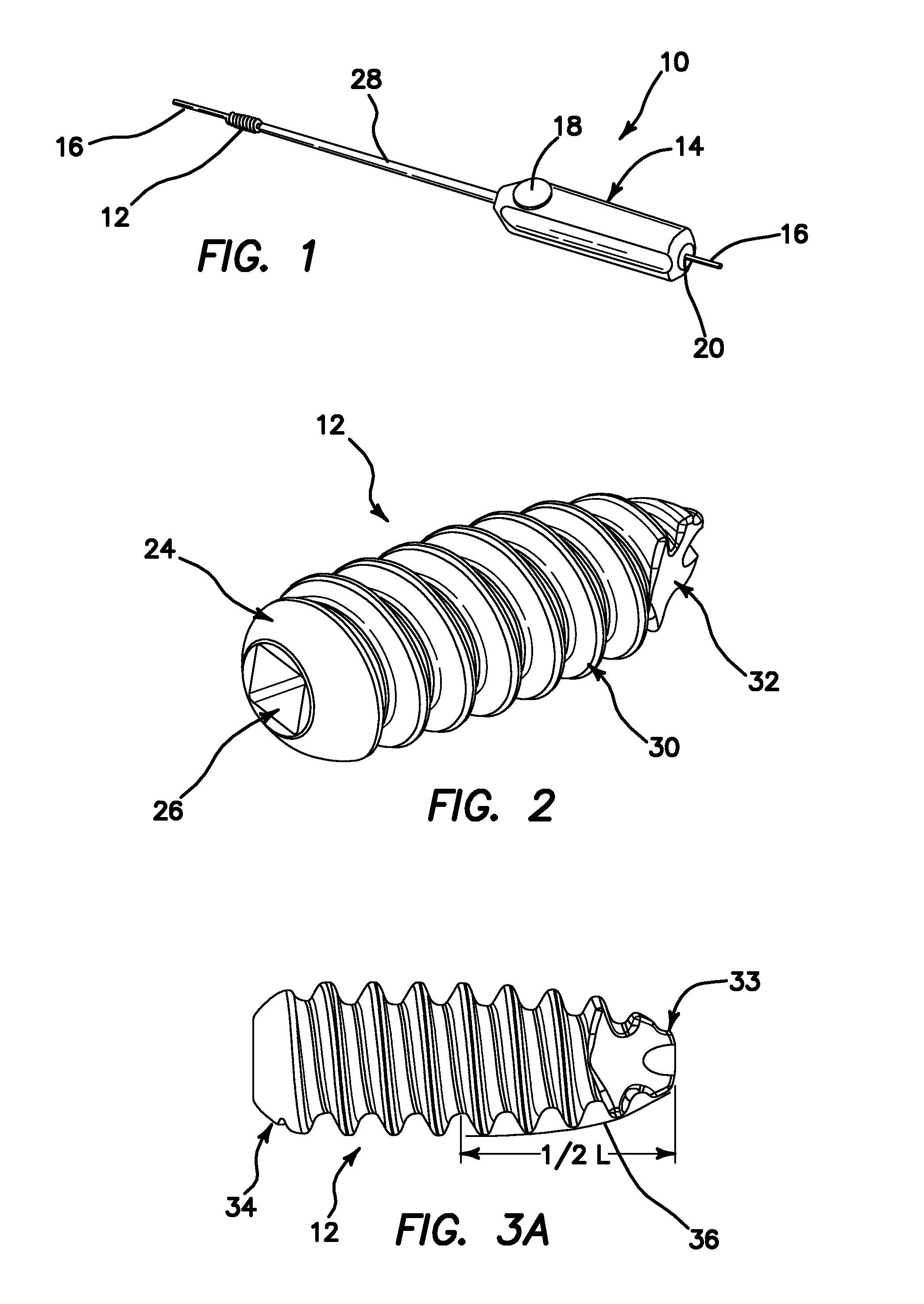 Self-tapping biocompatible interference bone screw