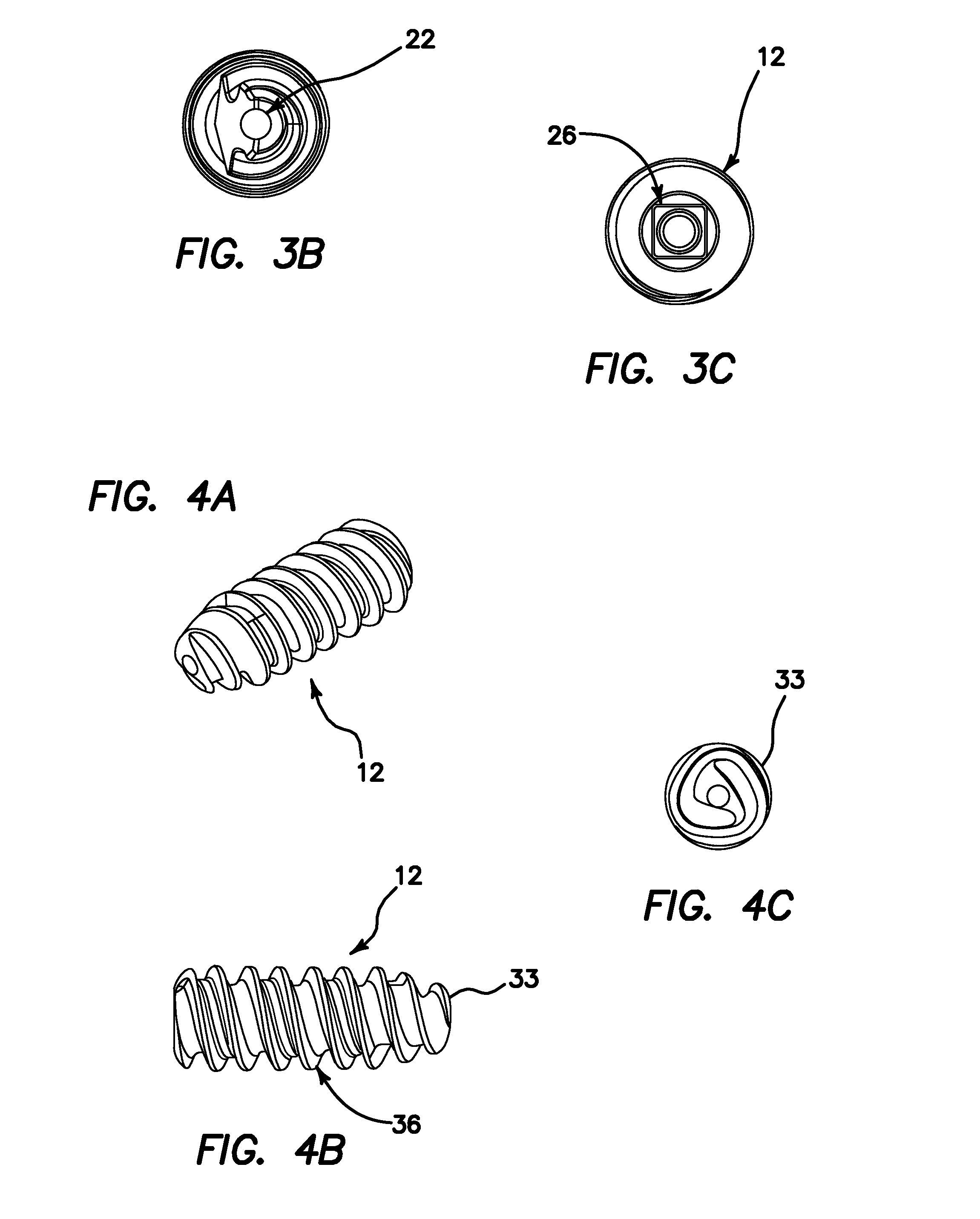 Self-tapping biocompatible interference bone screw