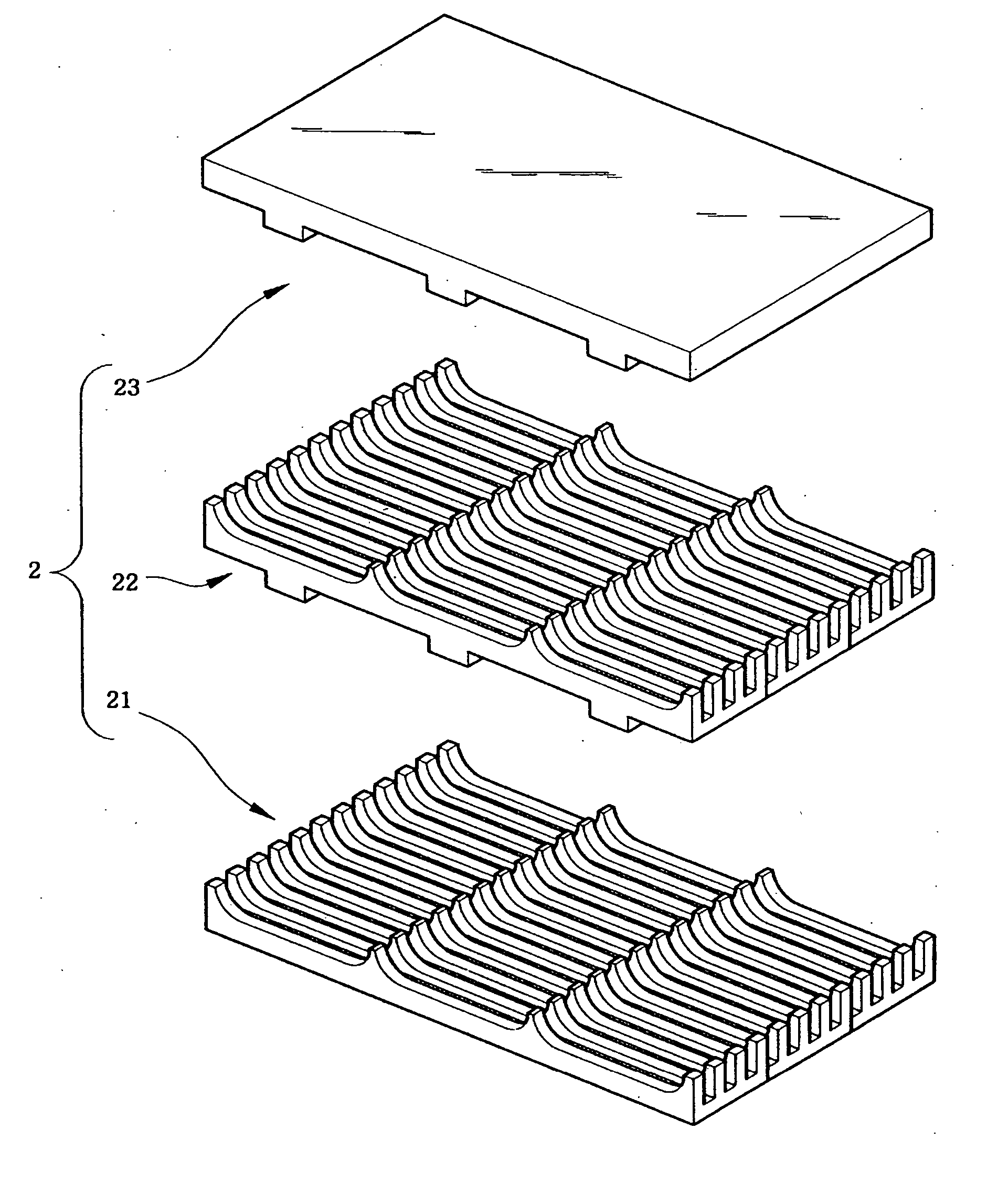 Anode-supported flat-tubular solid oxide fuel cell stack and fabrication method of the same