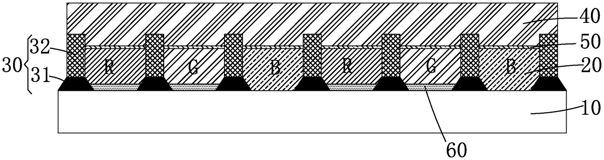 Color filter substrate and liquid-crystal display device