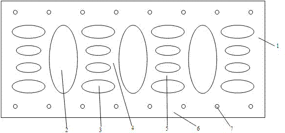 Compound mild steel damper with holes and ribs