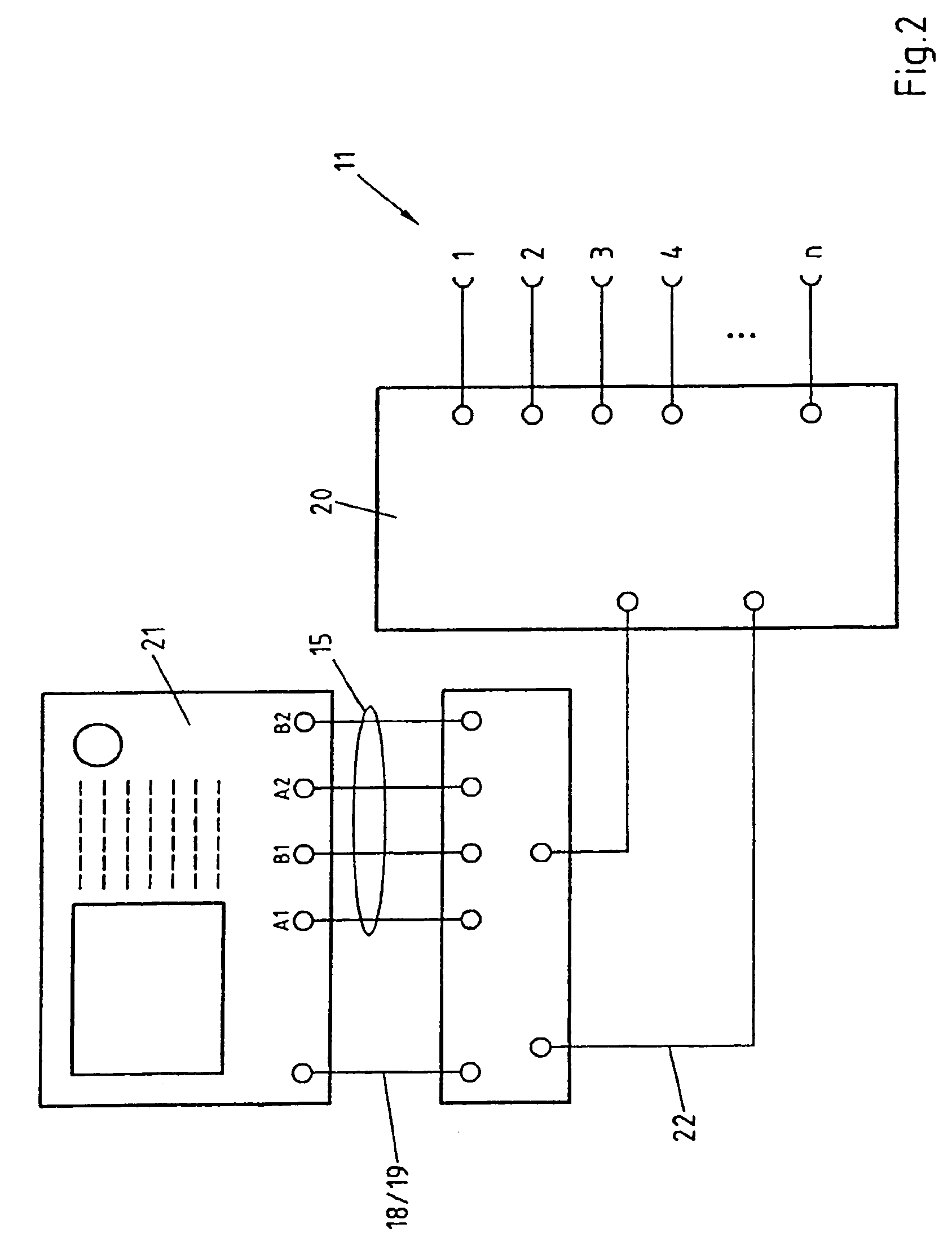 Method for correcting errors by de-embedding dispersion parameters network analyst and switching module