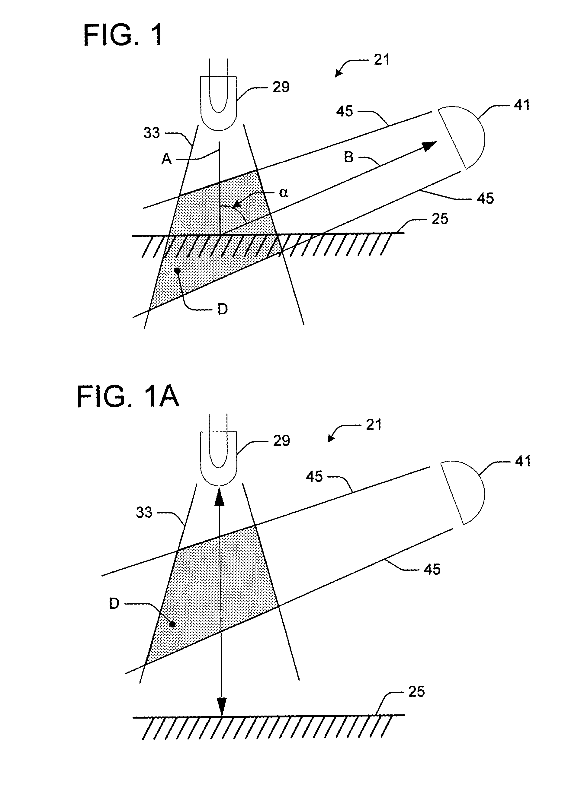 Data input device for tracking and detecting lift-off from a tracking surface by a reflected laser speckle pattern