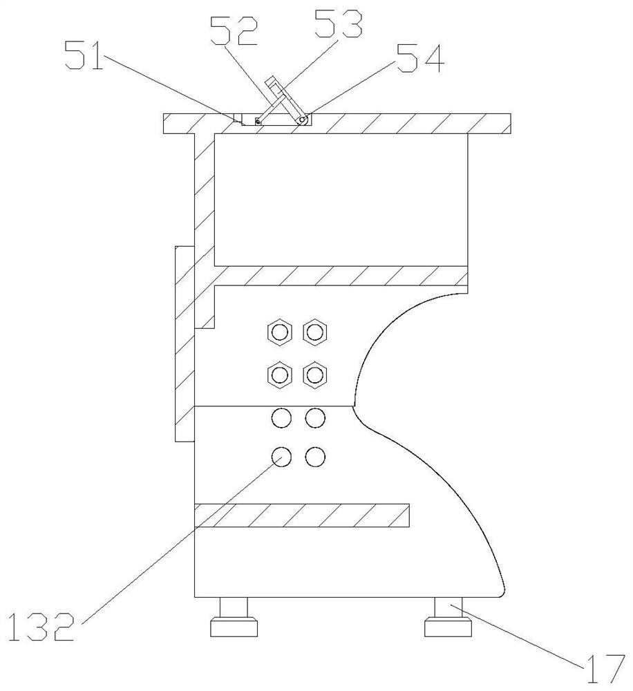 Student desk with garbage classification function