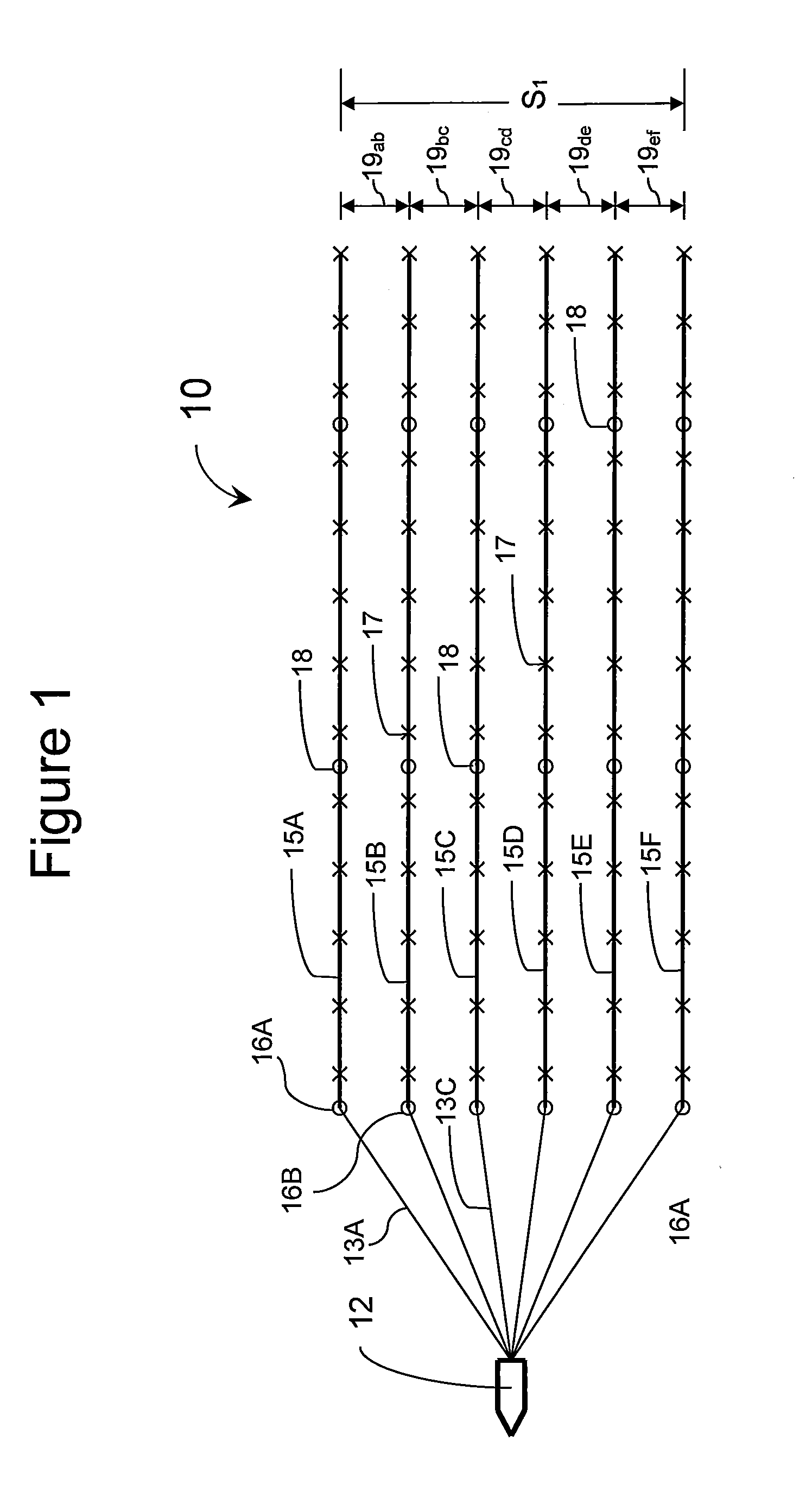 Marine seismic data acquisition using designed non-uniform streamer spacing