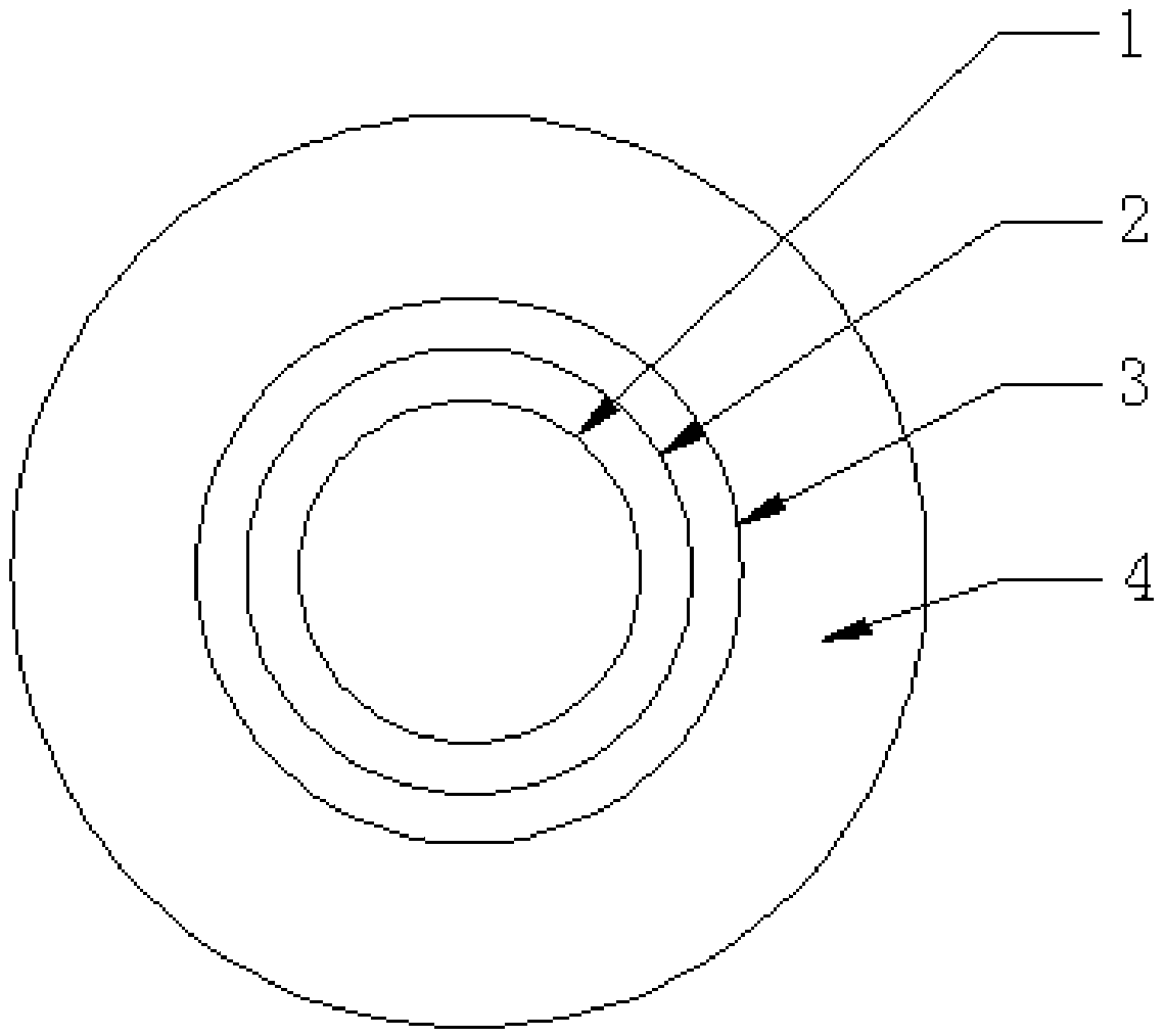 Vacuum high-temperature solar heat collecting tube